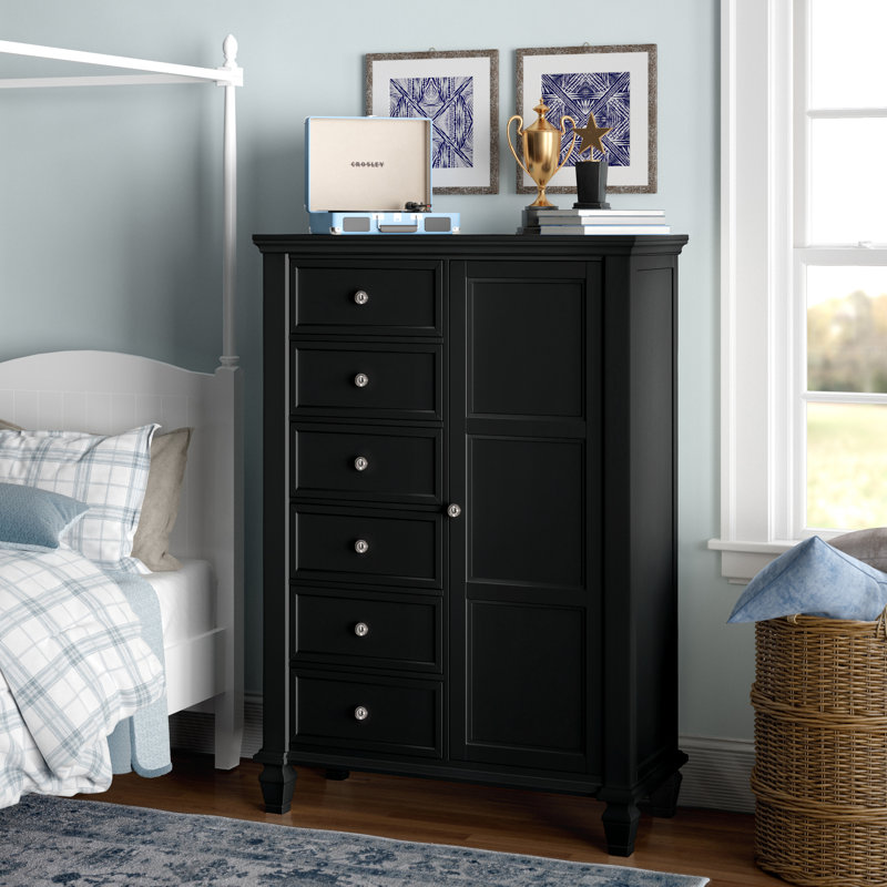 Viv Rae Fraser 8 Drawer Gentleman s Chest Reviews Wayfair